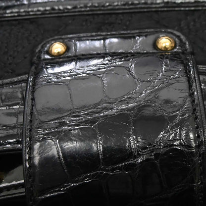 Louis Vuitton * 2006 Black Alligator Linda Limited Handbag