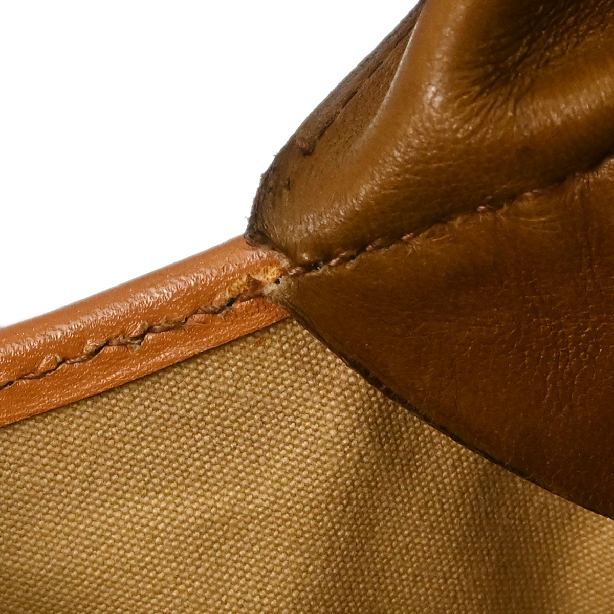 Hermes Gold Brown Toile H Box Calf Barenia Shoulder Bag