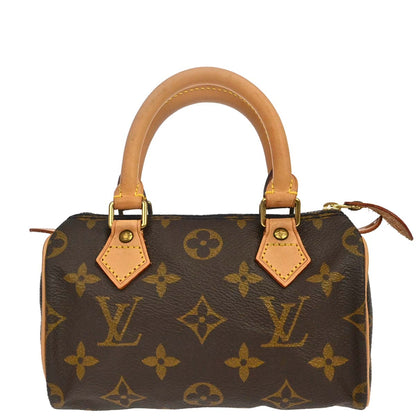 Louis Vuitton Monogram Mini Speedy Handbag M41534