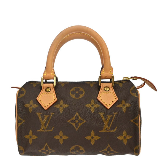 Louis Vuitton Monogram Mini Speedy Handbag M41534