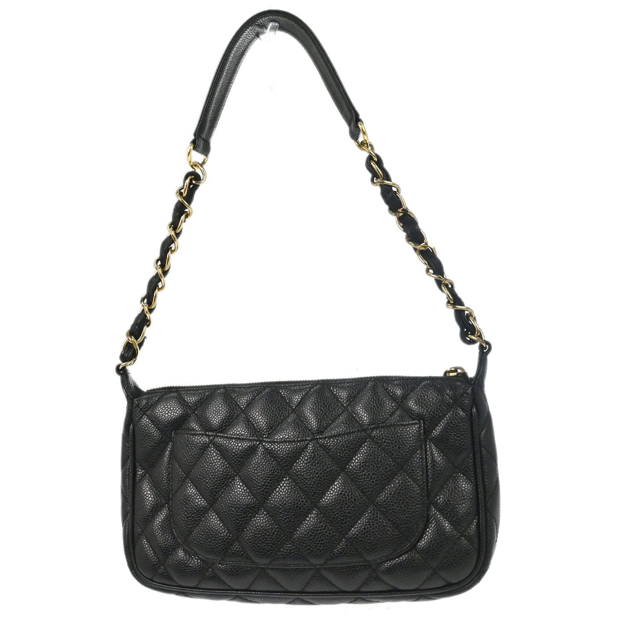 Chanel 2002-2003 Black Caviar Skin Handbag