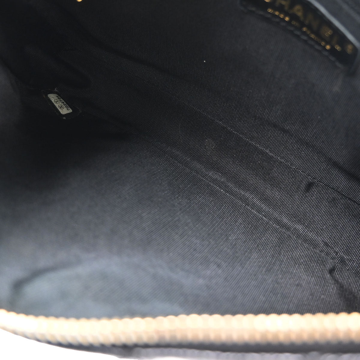 Chanel 2002-2003 Black Caviar Skin Handbag