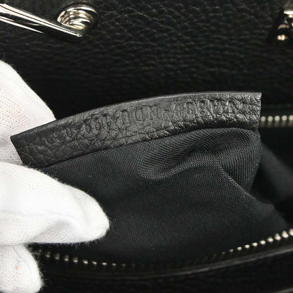 Fendi Black Selleria Peekaboo Fit 2way Shoulder Handbag