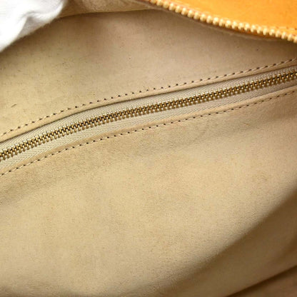 Loewe * Crocodile Brown Suede Amazona 28 Handbag