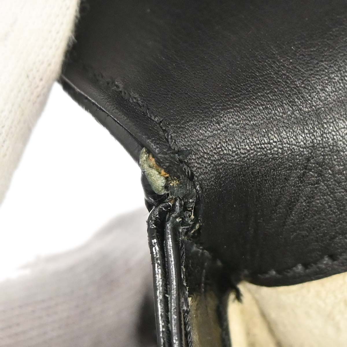 Salvatore Ferragamo * Black Crocodile Gancini Handbag