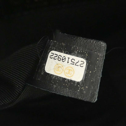 Chanel 2019 Black Lambskin Side Packs Shoulder Bag