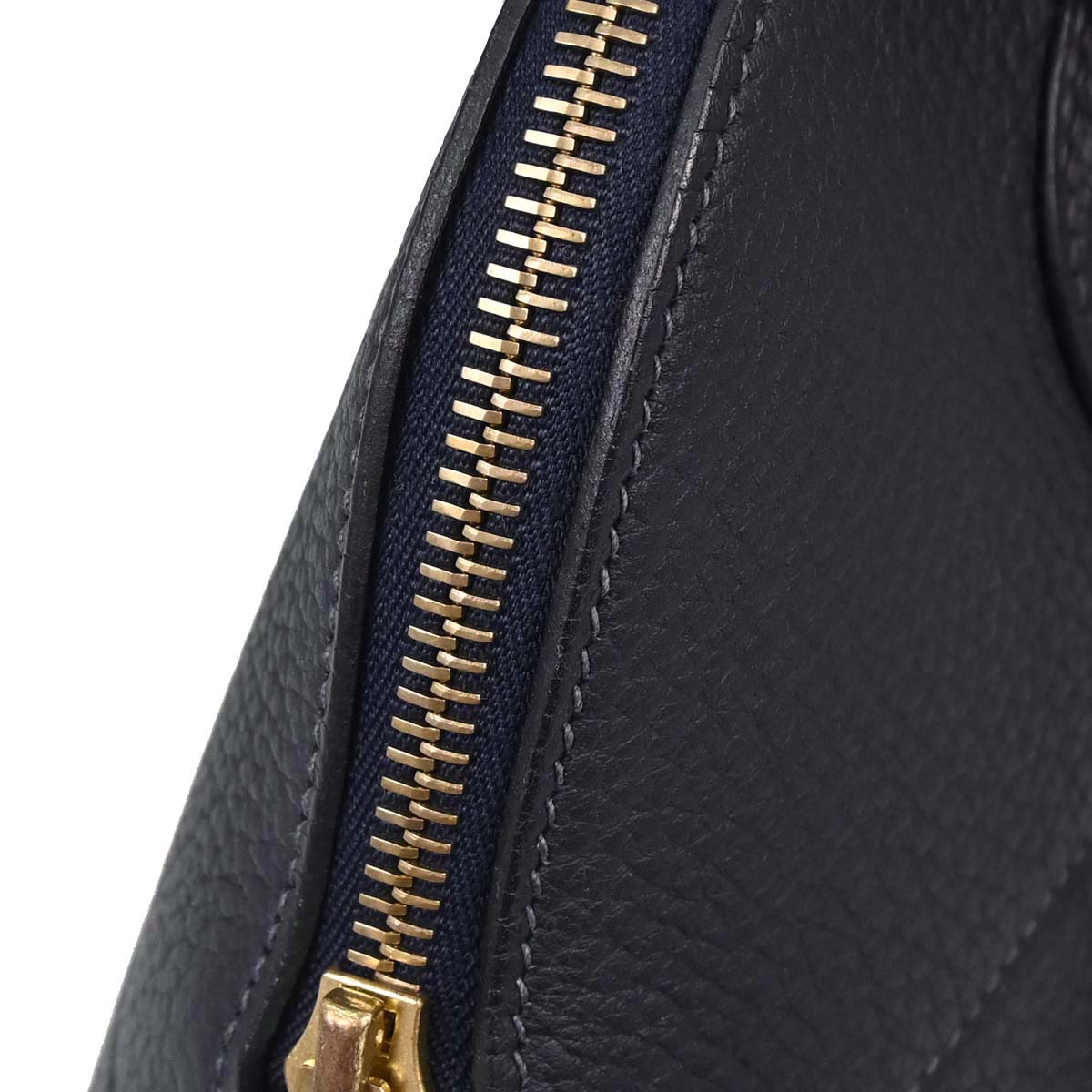 Hermes Blue Indigo Fjord Bolide 31 2way Shoulder Handbag