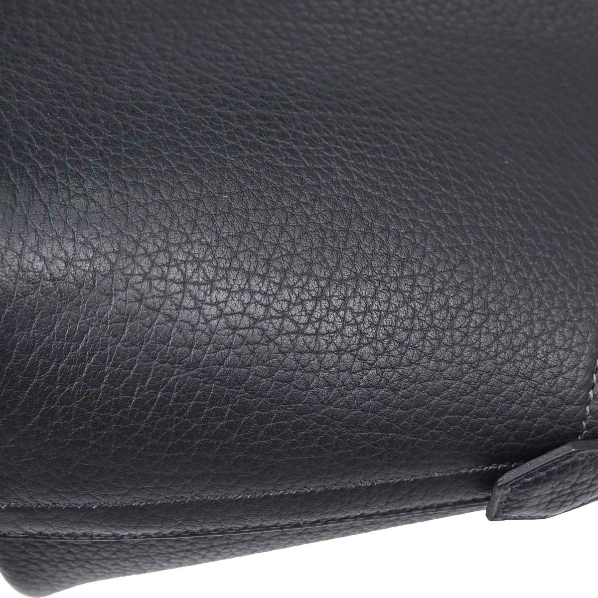 Hermes Blue Indigo Fjord Bolide 31 2way Shoulder Handbag