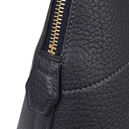 Hermes Blue Indigo Fjord Bolide 31 2way Shoulder Handbag