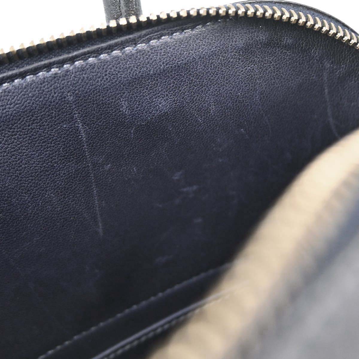 Hermes Blue Indigo Fjord Bolide 31 2way Shoulder Handbag