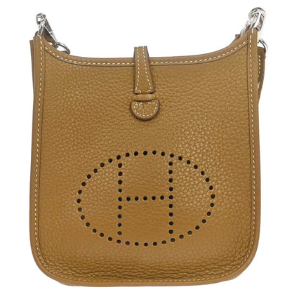 Hermes Kraft Taurillon Clemence Evelyne TPM Shoulder Bag