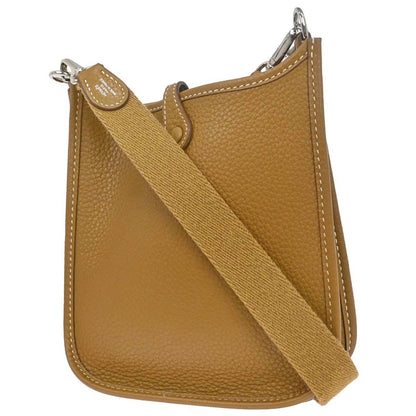 Hermes Kraft Taurillon Clemence Evelyne TPM Shoulder Bag