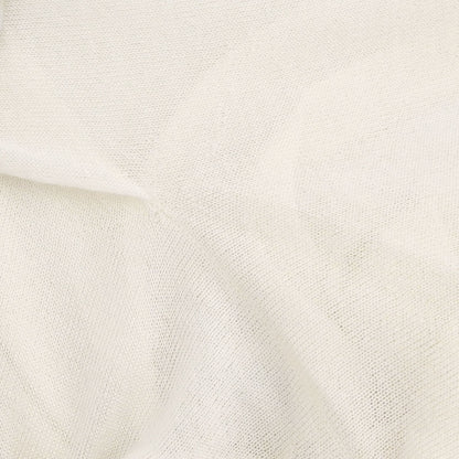 Hermes Long Sleeve Sheer Cardigan Ivory #XL