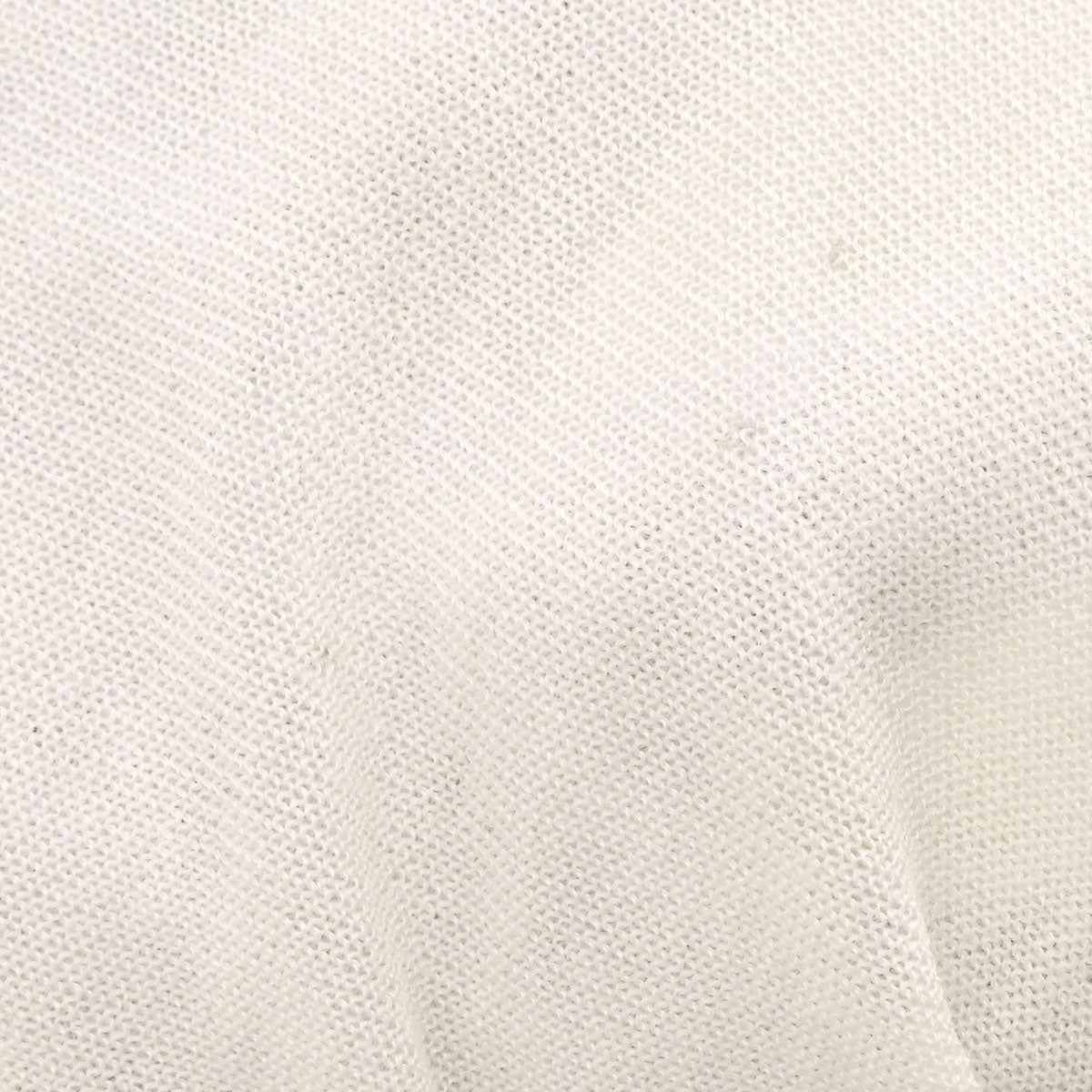 Hermes Long Sleeve Sheer Cardigan Ivory #XL