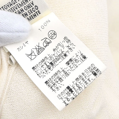 Hermes Long Sleeve Sheer Cardigan Ivory #XL