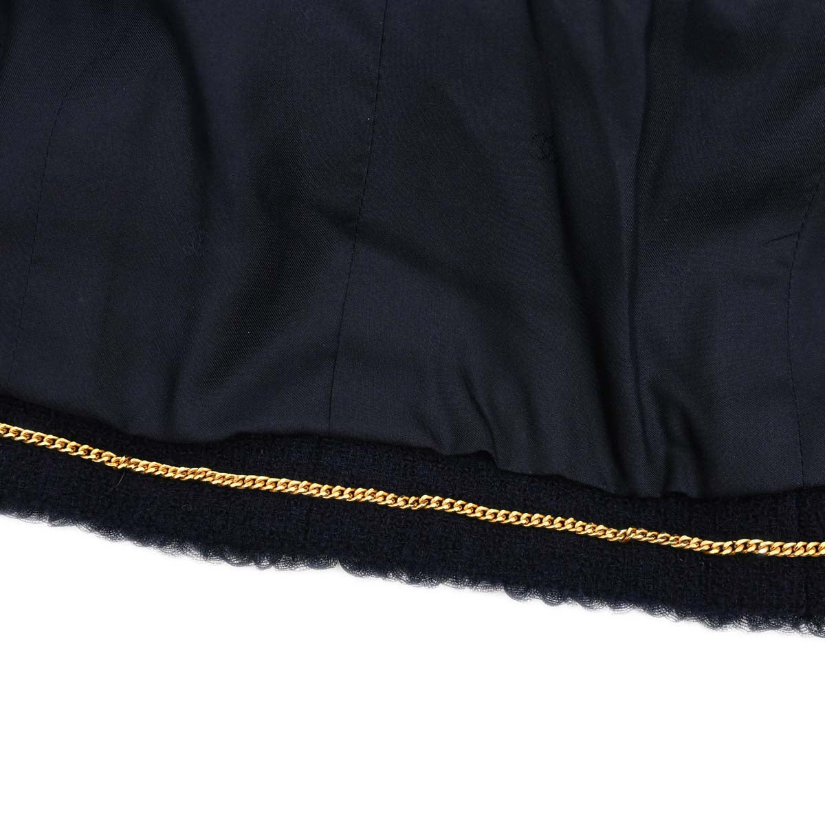 Chanel 1995 Tweed Jacket Navy #40