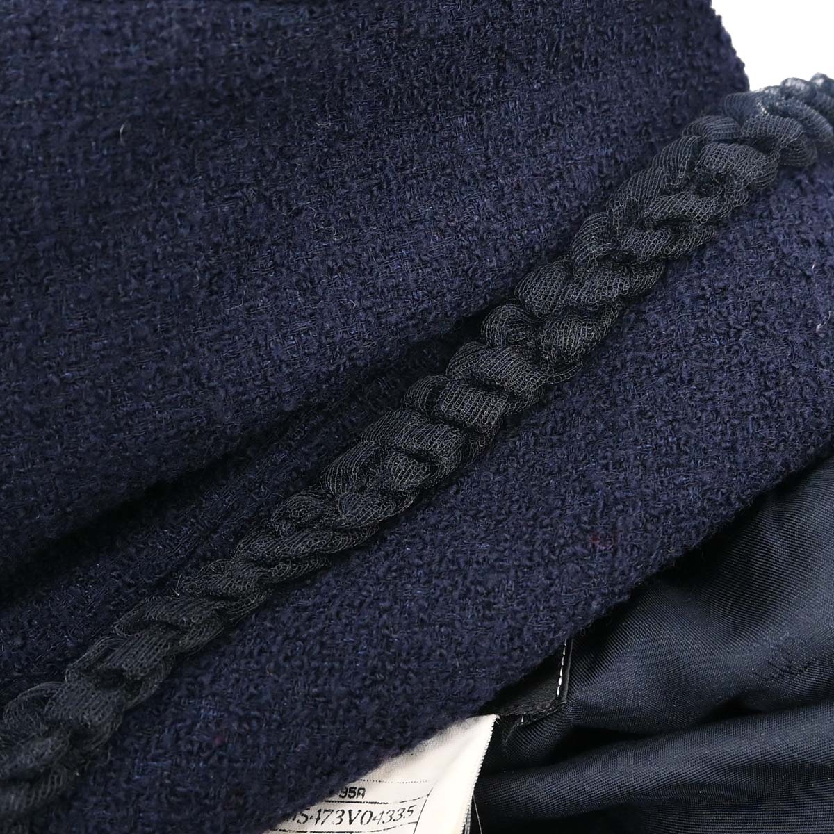 Chanel 1995 Tweed Jacket Navy #40