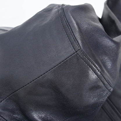 Loewe Leather Jacket Navy #36