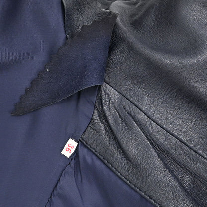 Loewe Leather Jacket Navy #36