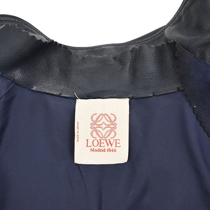 Loewe Leather Jacket Navy #36