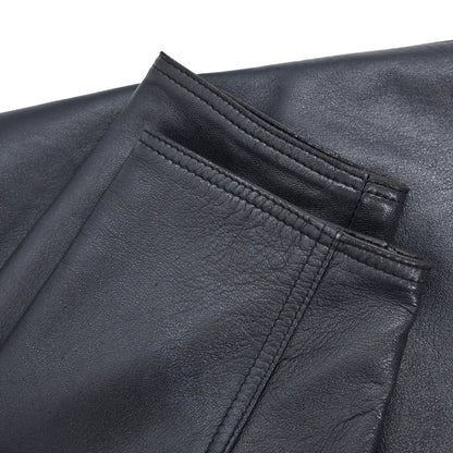Loewe Leather Jacket Navy #36