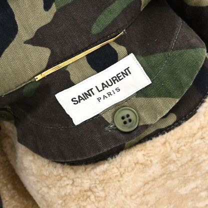 Saint Laurent 2019 Camouflage Jacket Khaki #F34