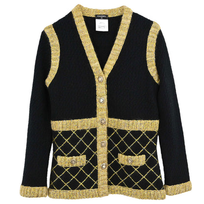 Chanel 2015 Cardigan Black #34