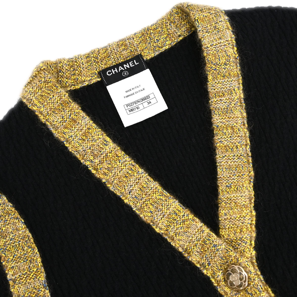 Chanel 2015 Cardigan Black #34