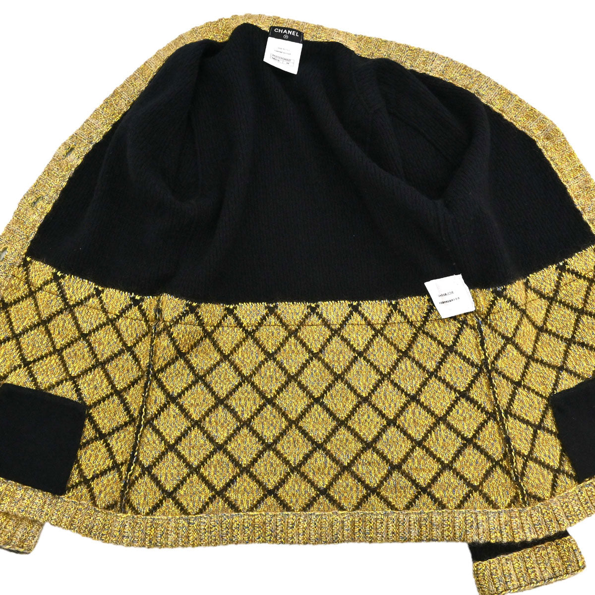 Chanel 2015 Cardigan Black #34