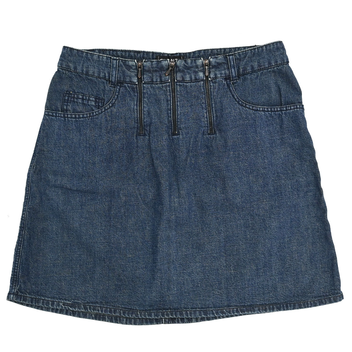 Chanel 2000 Denim Skirt Indigo #40