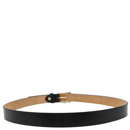 Fendi Belt Black Leather #110/125 Small Good