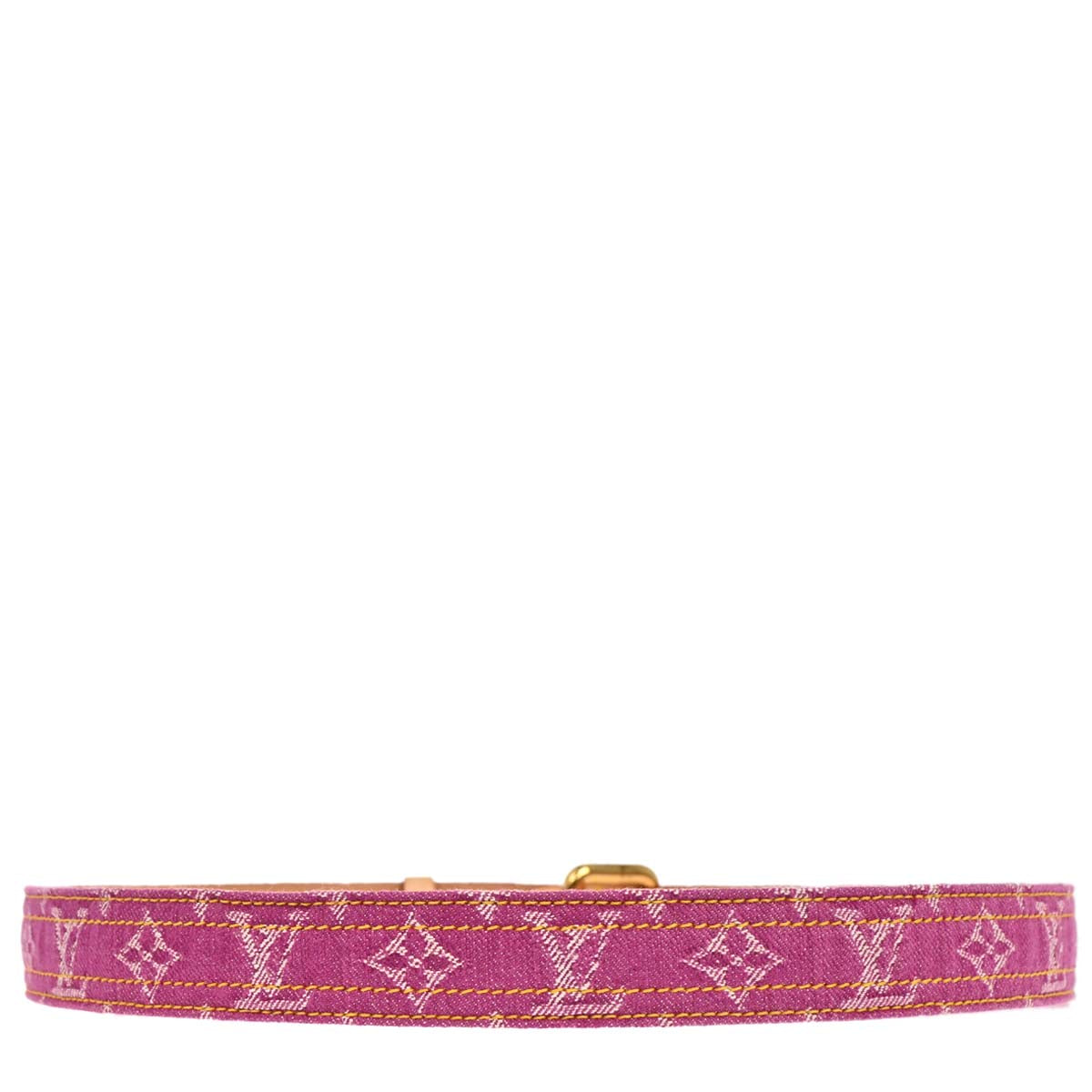 Louis Vuitton 2006 Pink Monogram Ceinture Belt M6925U #90/36 Small Good
