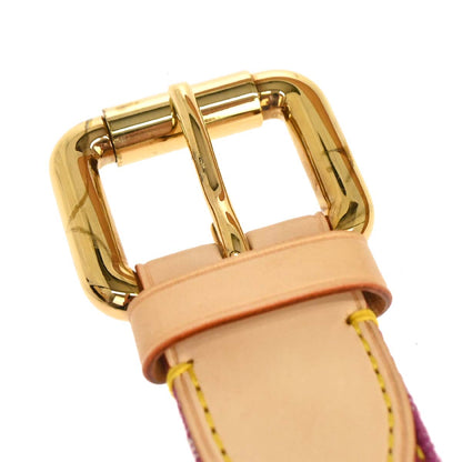 Louis Vuitton 2006 Pink Monogram Ceinture Belt M6925U #90/36 Small Good