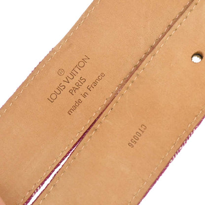 Louis Vuitton 2006 Pink Monogram Ceinture Belt M6925U #90/36 Small Good