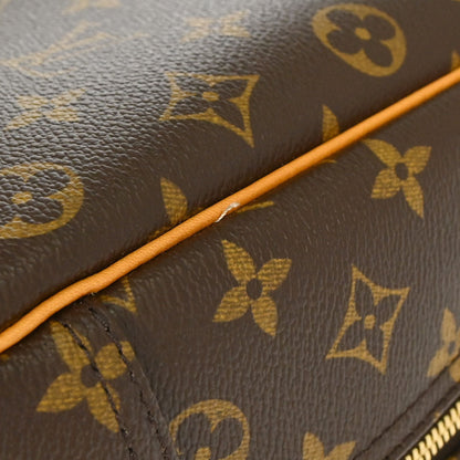 Louis Vuitton 2005 Monogram Deauville Bowling Vanity Handbag M47270