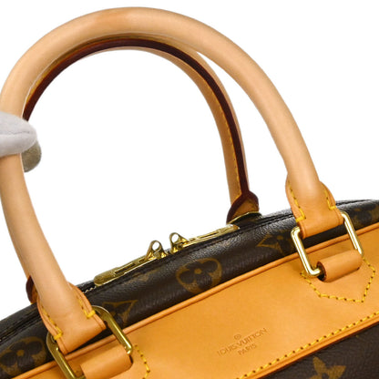 Louis Vuitton 2005 Monogram Deauville Bowling Vanity Handbag M47270