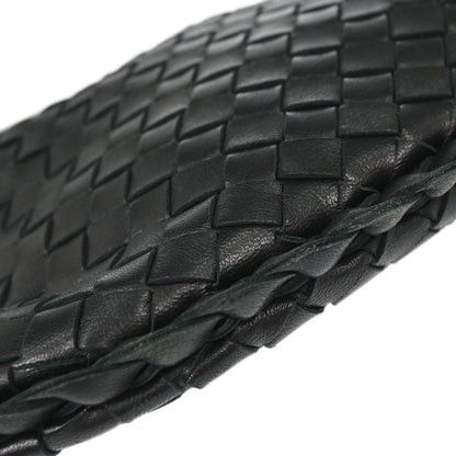 Bottega Veneta Black Lambskin Intrecciato Hobo Handbag