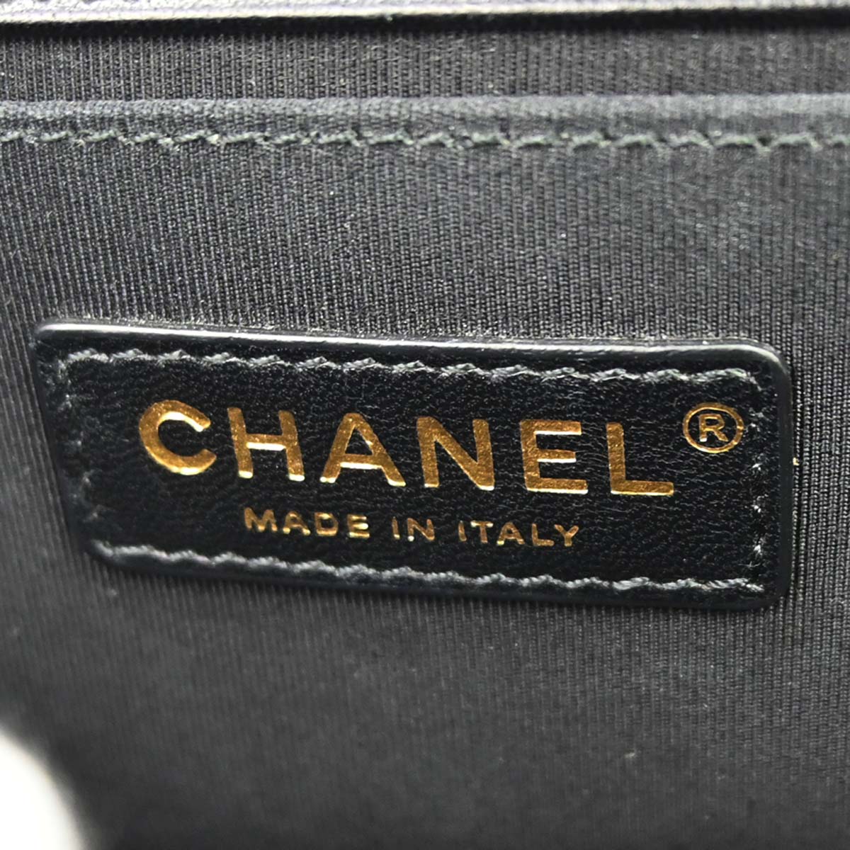 Boy Chanel 2017 Black Lambskin Tweed Medium Shoulder Bag