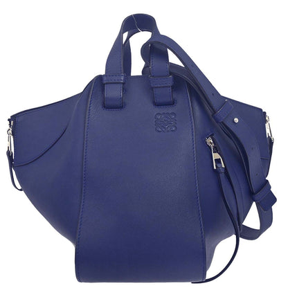 Loewe Navy Hammock 2way Shoulder Tote Handbag