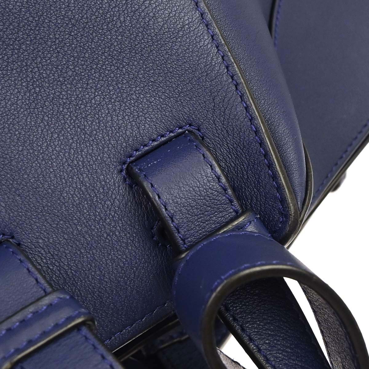Loewe Navy Hammock 2way Shoulder Tote Handbag