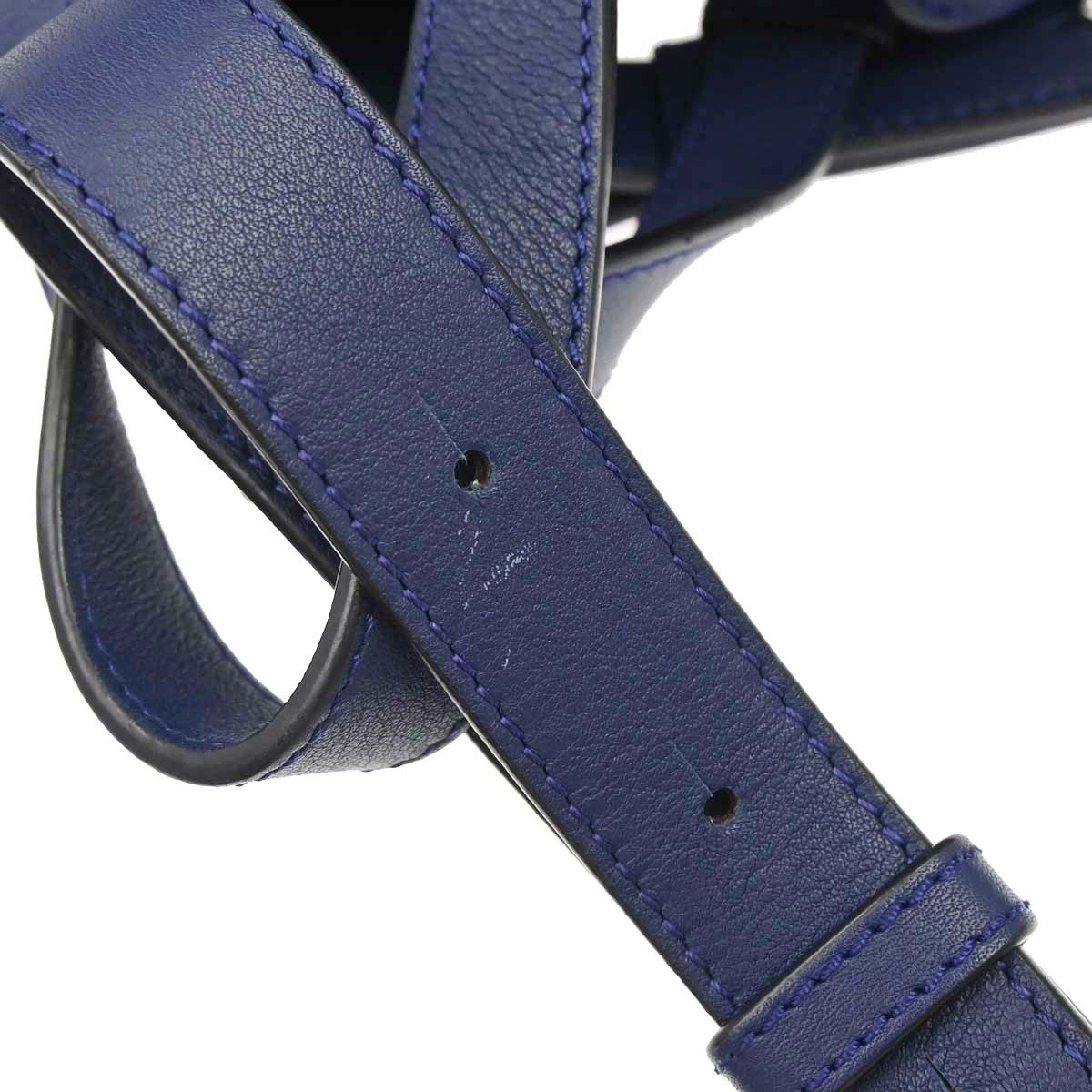 Loewe Navy Hammock 2way Shoulder Tote Handbag