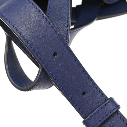 Loewe Navy Hammock 2way Shoulder Tote Handbag