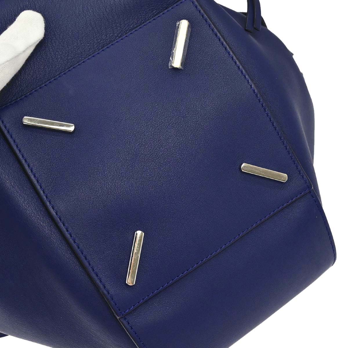 Loewe Navy Hammock 2way Shoulder Tote Handbag
