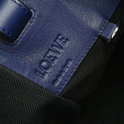 Loewe Navy Hammock 2way Shoulder Tote Handbag
