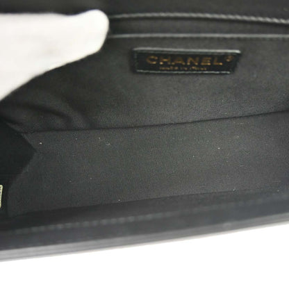 Boy Chanel 2018 Black Lambskin Medium Shoulder Bag