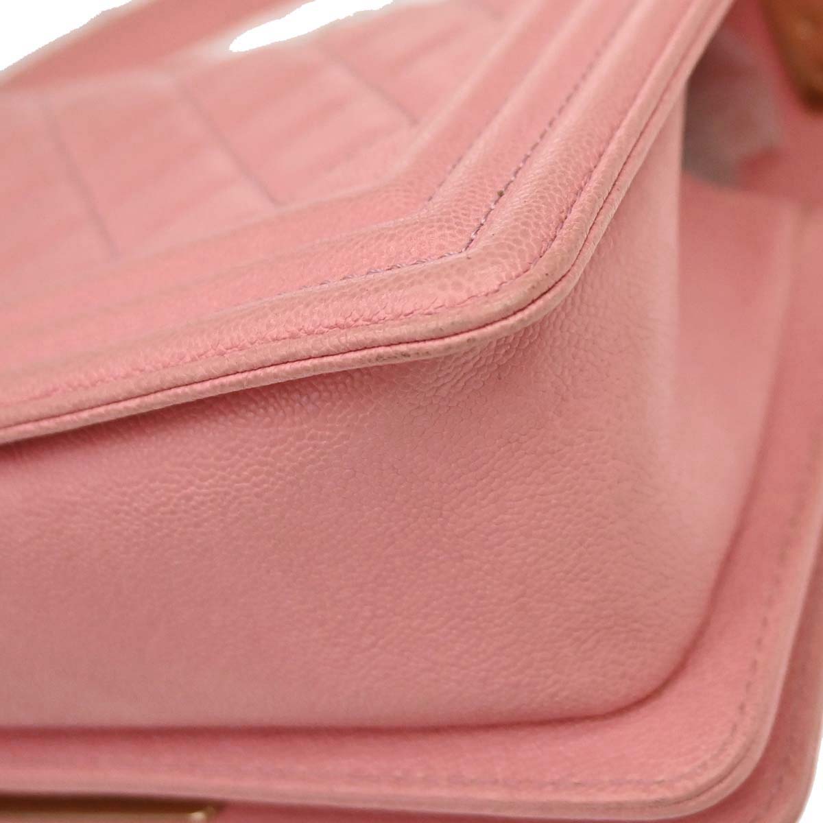 Boy Chanel 2019 Pink Caviar Skin Small Chain Shoulder Bag
