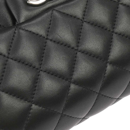 Chanel 2019 Black Lambskin Mini Classic Square Flap Shoulder Bag 17