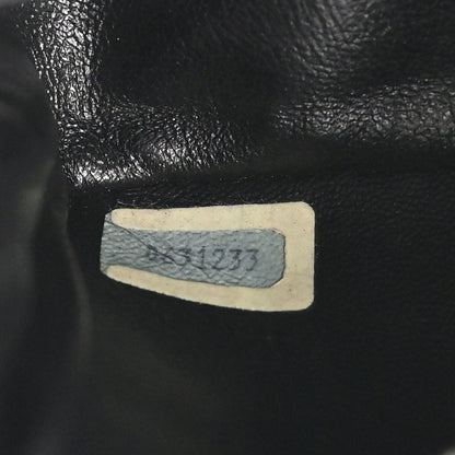 Chanel 1986-1988* Black Alligator Small Classic Double Flap Shoulder Bag