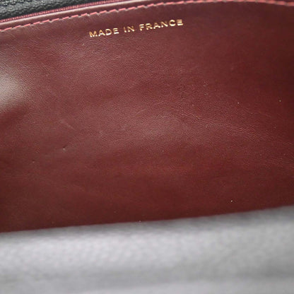 Chanel Black Caviar Skin Classic WOC Wallet on Chain Bag