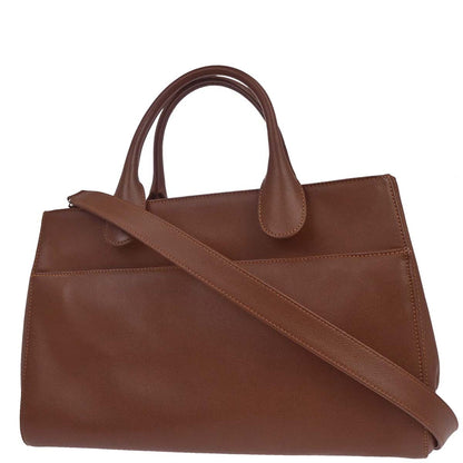 Chanel 2015-2016 Brown Caviar Skin Executive Cerf 2way Shoulder Tote Bag